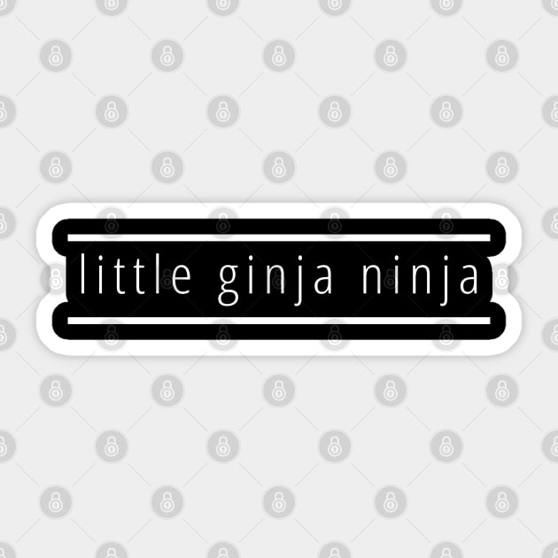 Little Ginja Ninja - Red Haired Awesomeness Sticker by tnts